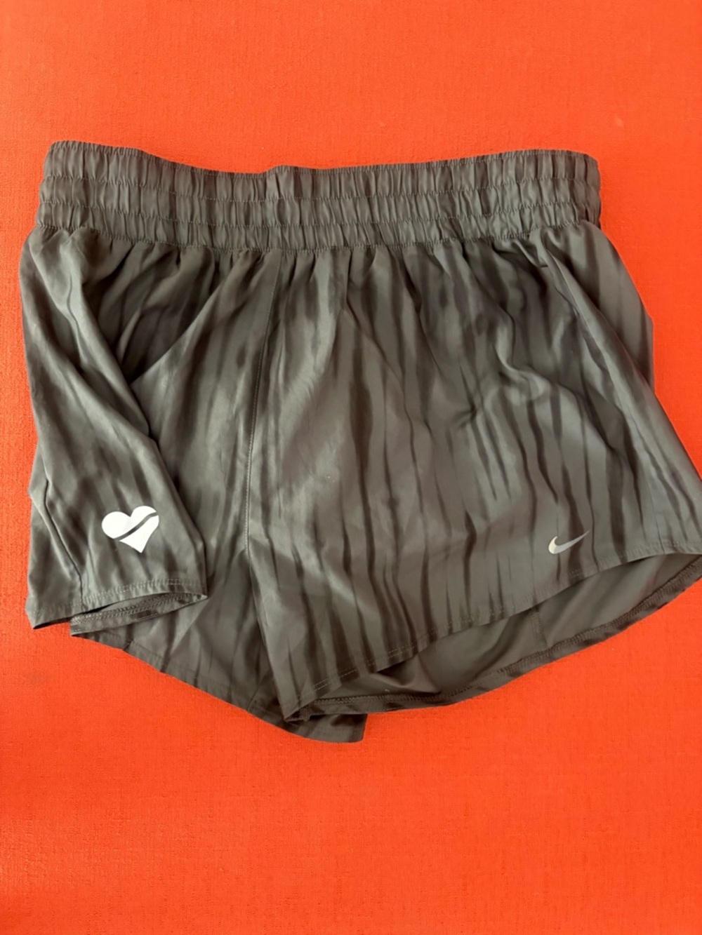 Nike Heartbreak Women’s Black design Dri-Fit Running Shorts